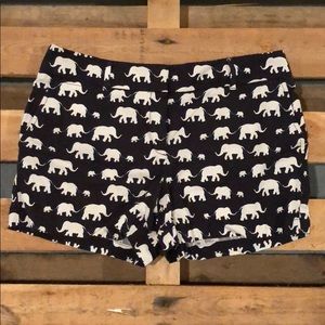 NWOT loft riviera elephant shorts